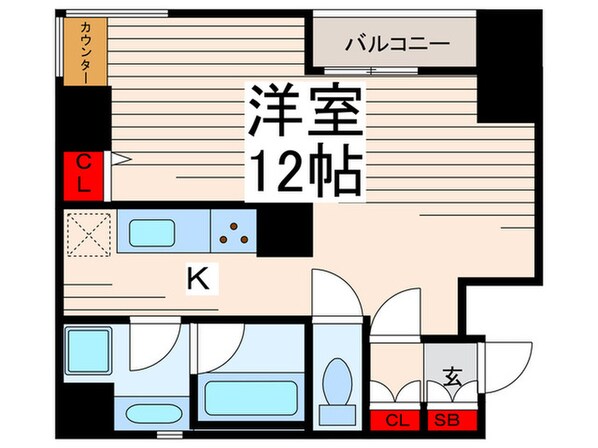 ｳﾞｨﾗﾛｲﾔﾙ ﾐｯﾄﾞｽｸｴｱ 人形町の物件間取画像